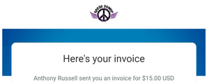 example paypal invoice